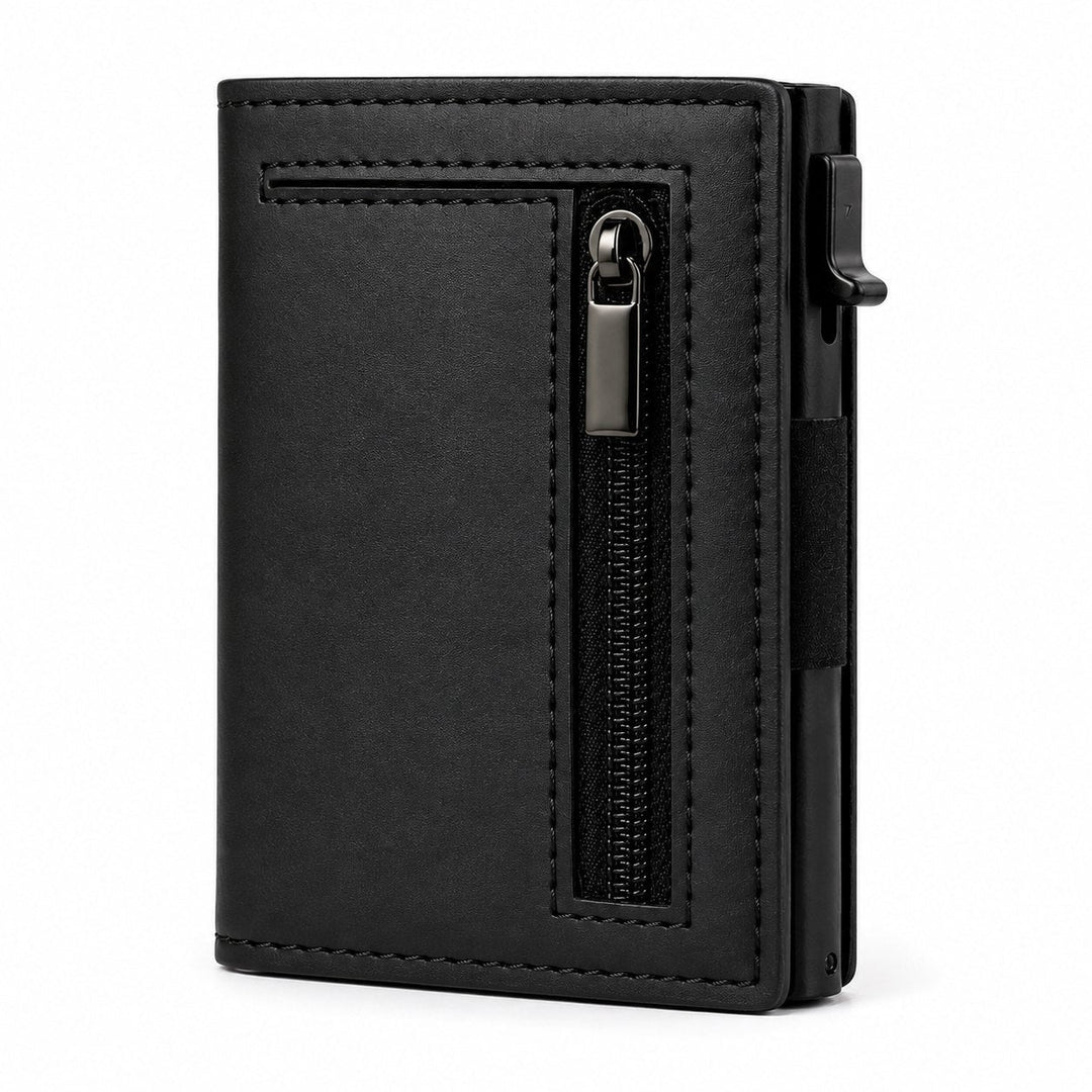 The Zip Wallet in black