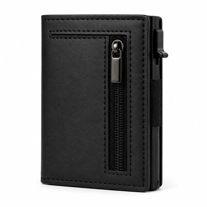 The Zip Wallet in black
